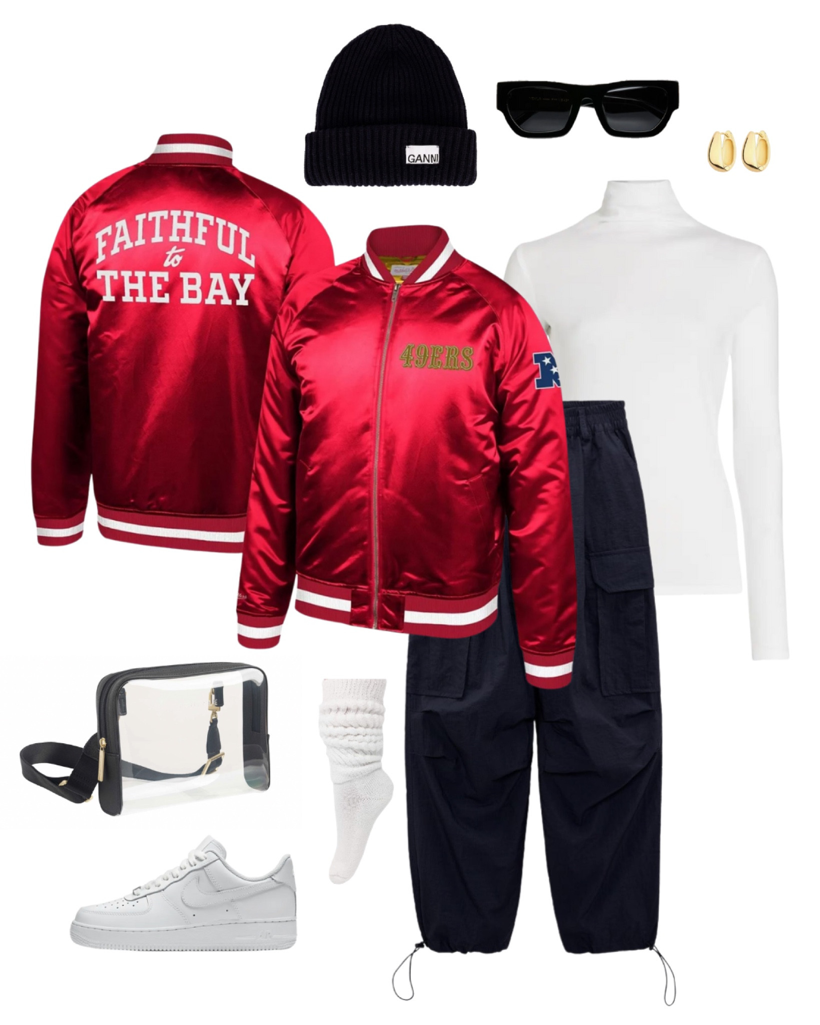 San Francisco 49ers game day outfit

#LTKfit