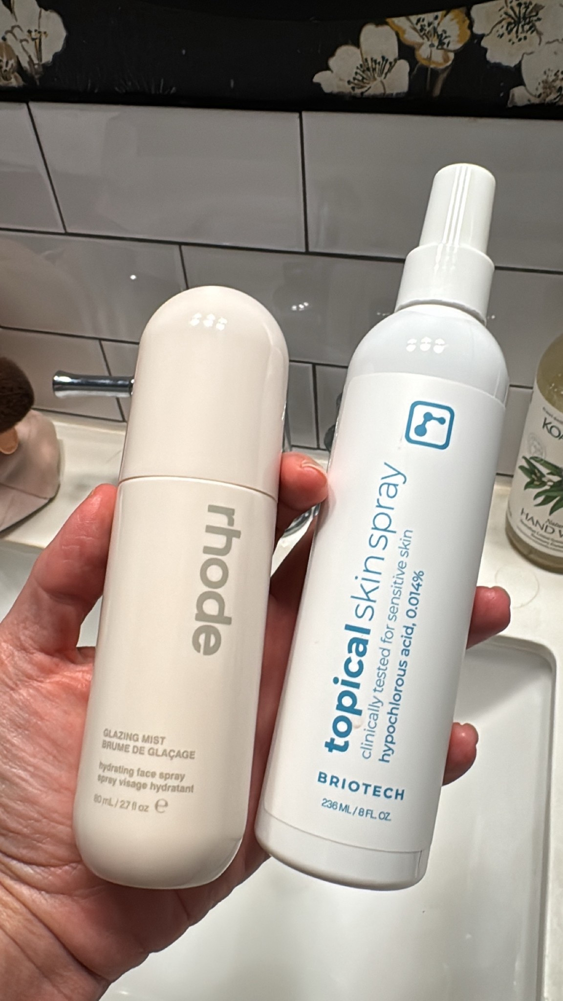 If you’re not using hypochlouros acid at this point for bacteria and acne prone moments, you’re missing out. 

This rhode glazing mist gives the most beautiful refreshed glow. 

I like both after a workout, before a workout, after I wash my face, before makeup prep. 24/7, always. 


#skincare #cleanbeauty #facialspray 

#LTKOver40 #LTKBeauty