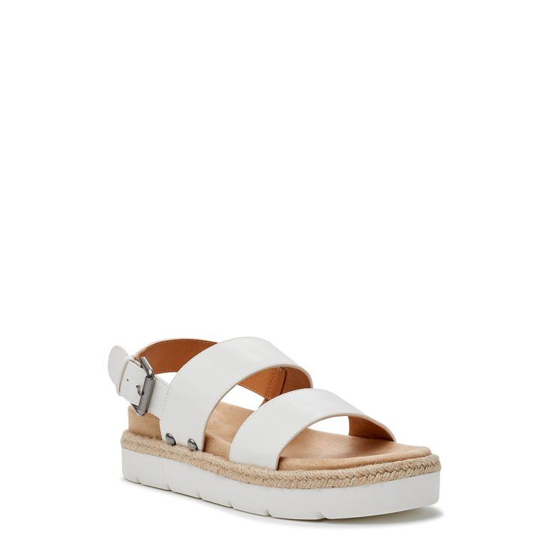 Time and Tru Women's Comfort Flatform Sandals | Walmart (US)