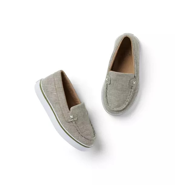 Linen Slip-On Sneaker | Janie and Jack