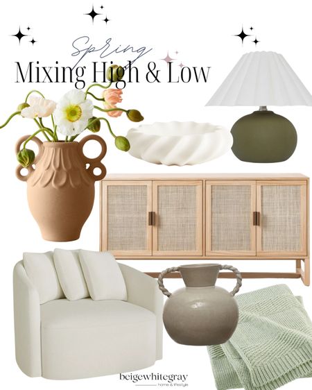 Mixing high and low home decor and furniture to create a uniquely you esthetic. McGee & Co, Lulu & Georgia, Walmart, H&M Home. 

#LTKfindsunder100 #LTKstyletip #LTKhome