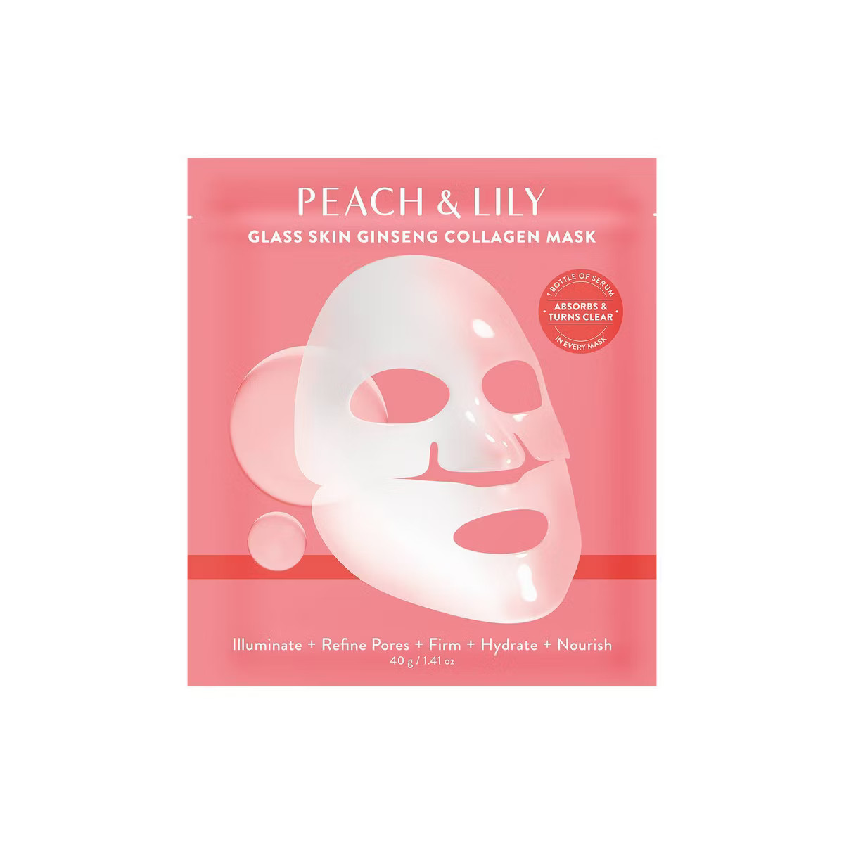 Peach & Lily Glass Skin Ginseng Collagen Mask Single - Ulta Beauty | Target