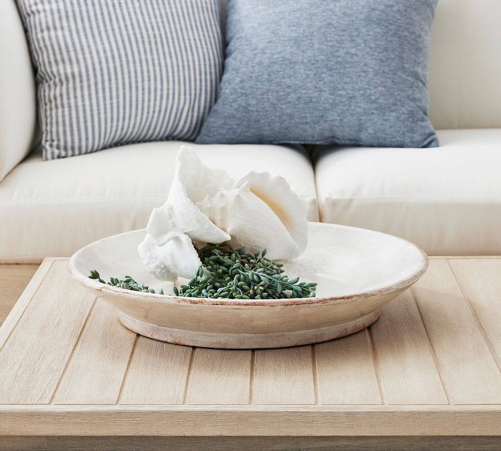 Handcrafted Glazed Terracotta Bowl | Pottery Barn (US)