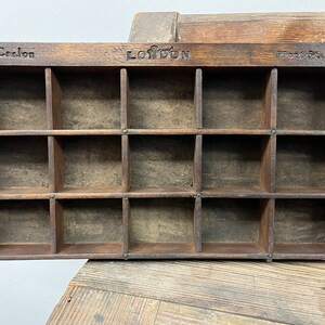 Vintage Hamilton Printers Drawer - Rustic Wood Letterpress Tray - Antique Display Rack - Letterpr... | Etsy (US)