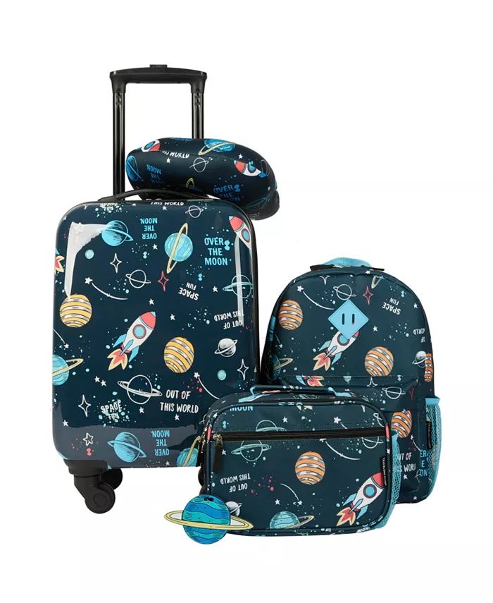 Kid's Hard Side Carry-On Spinner 5 Piece Luggage Set | Macys (US)