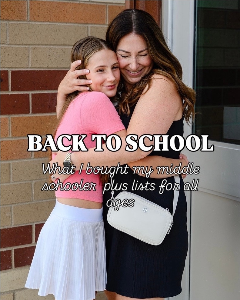 Back to school middle school girl favorites 