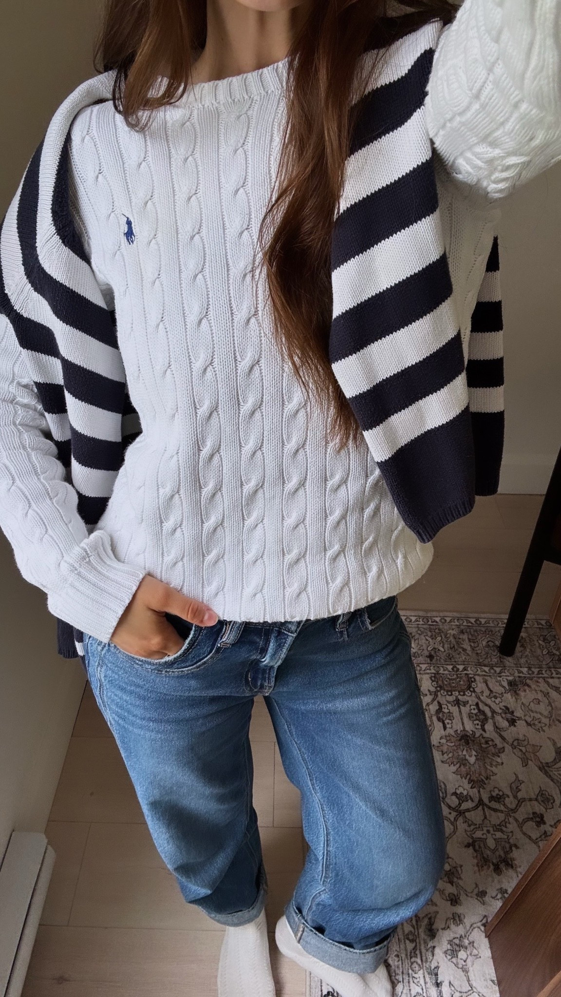 Work from home ootd

#LTKjeans #LTKworkwear #LTKstyletip