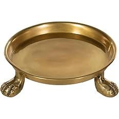 Round Clawfoot Dish — by Alice Lane Home Collection — Gold — for Home Decor, Candles, Jewel... | Amazon (US)