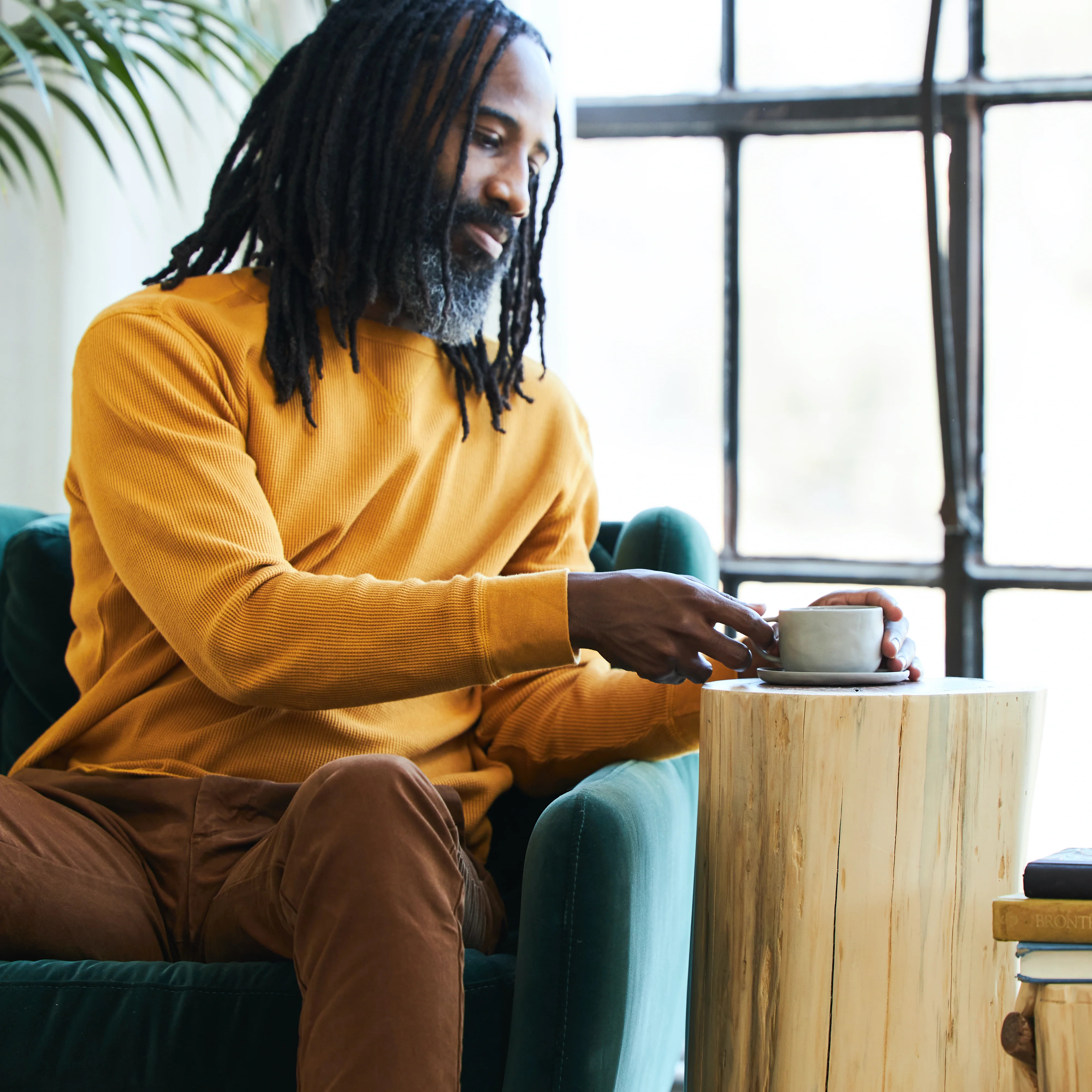 Cedar Stump Side Table | Avocado Mattress