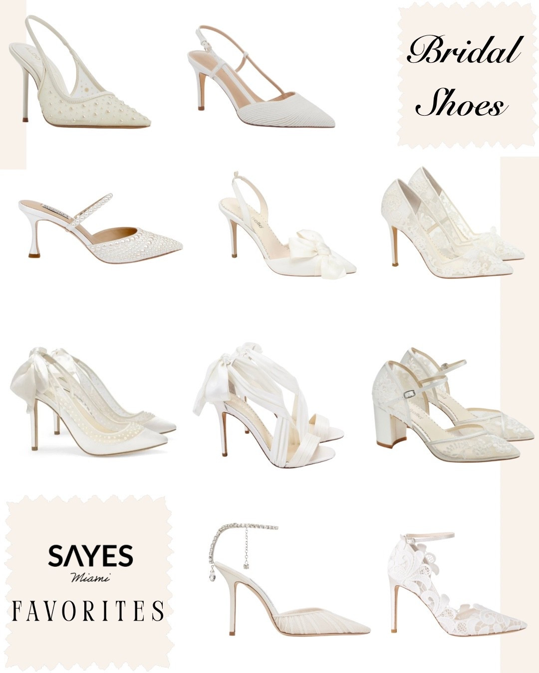 The perfect pair starts here.
A handpicked collection of bridal shoes to match every style, vibe, and step on your big day. From aisle to after party, find your perfect fit. 💍🤍
#BridalStyle #WeddingShoes #LTKwedding #BrideToBe #WeddingDetails #HereComesTheBride #SayIDoInStyle #BridalInspo #LTKBridal #LTKStyle #ShoesOfTheDay #WeddingReady