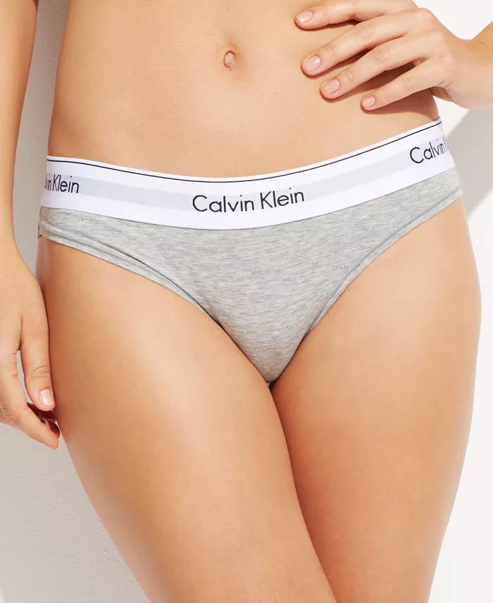 Calvin Klein Calvin Klein Women's Modern Cotton Bikini Underwear F3787 & Reviews - All Underwear ... | Macys (US)