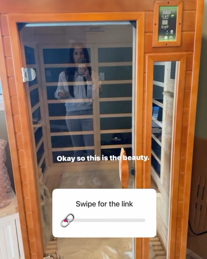 My favorite purchase in a long time!! 
If you are looking for a low EMF sauna, look no further!! 

Give your body what it needs 💦 

#LTKselfcare #LTKdayinmylife #LTKfitnessgoals