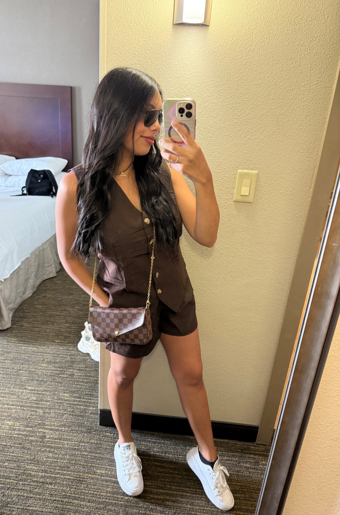 One of my favorite spring go-to outfits!!🤎👜💐

#LTKmomlife #LTKootd #LTKgrwm