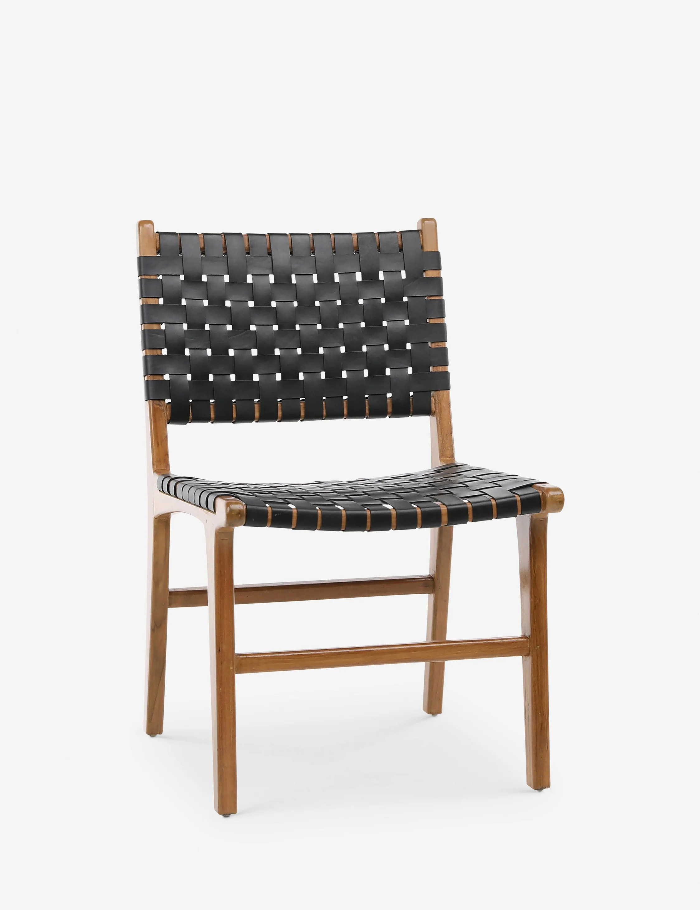 Gallagher Leather Dining Chair | Lulu and Georgia 