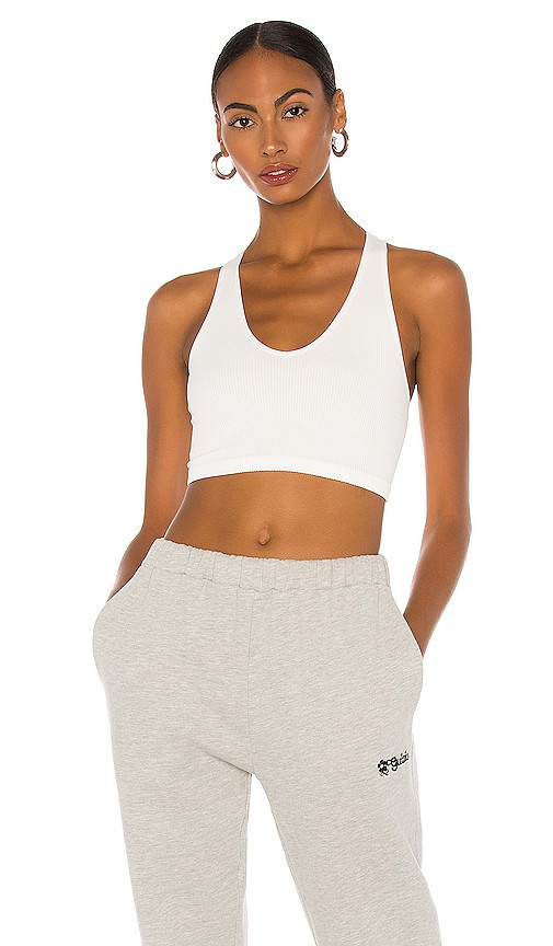 Free People X FP Movement Free Throw Crop Top in White. - size M | Revolve Clothing (Global)
