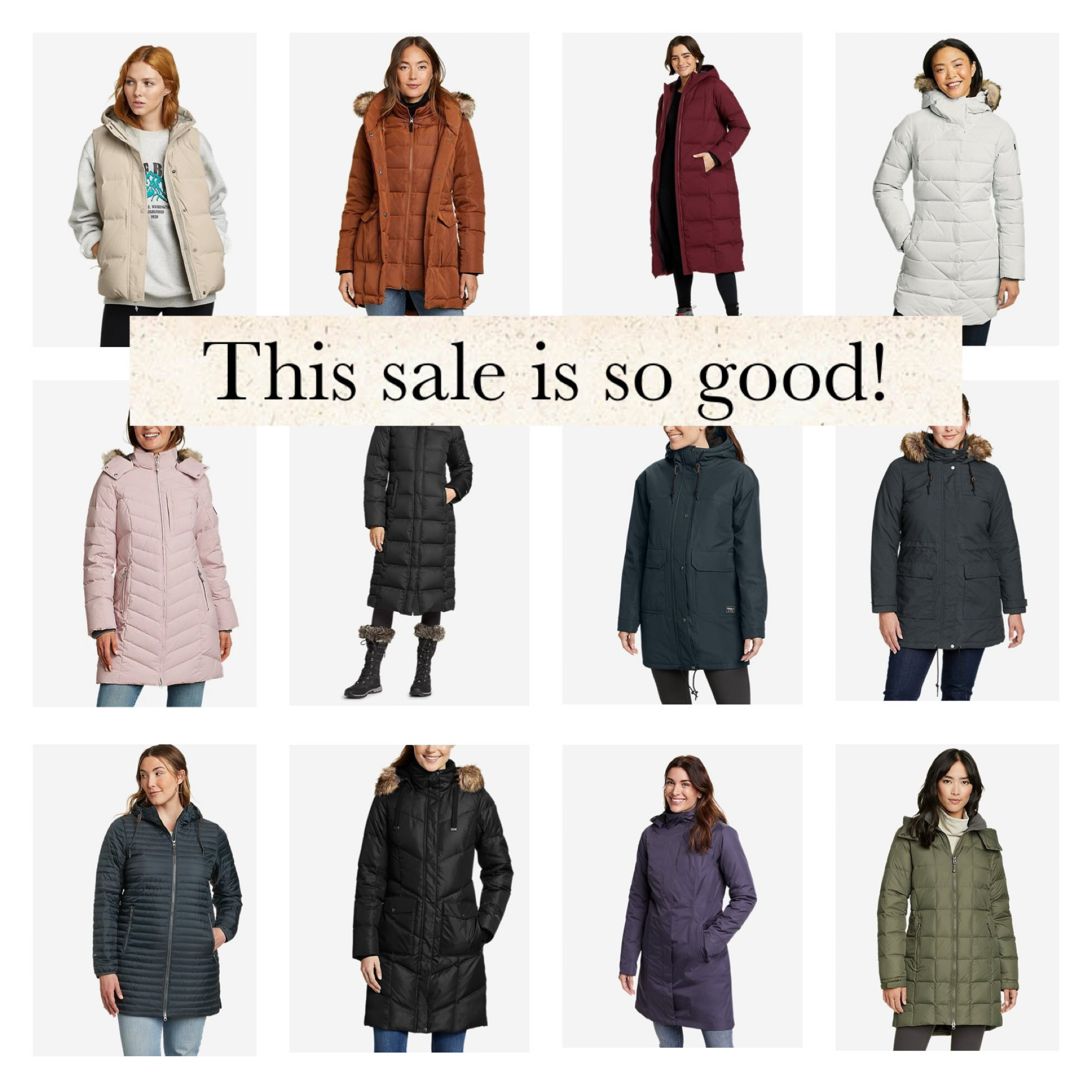 Eddie Bauer coat sale! These prices are so good!! 

#LTKmidsize #LTKGiftGuide #LTKsalealert
