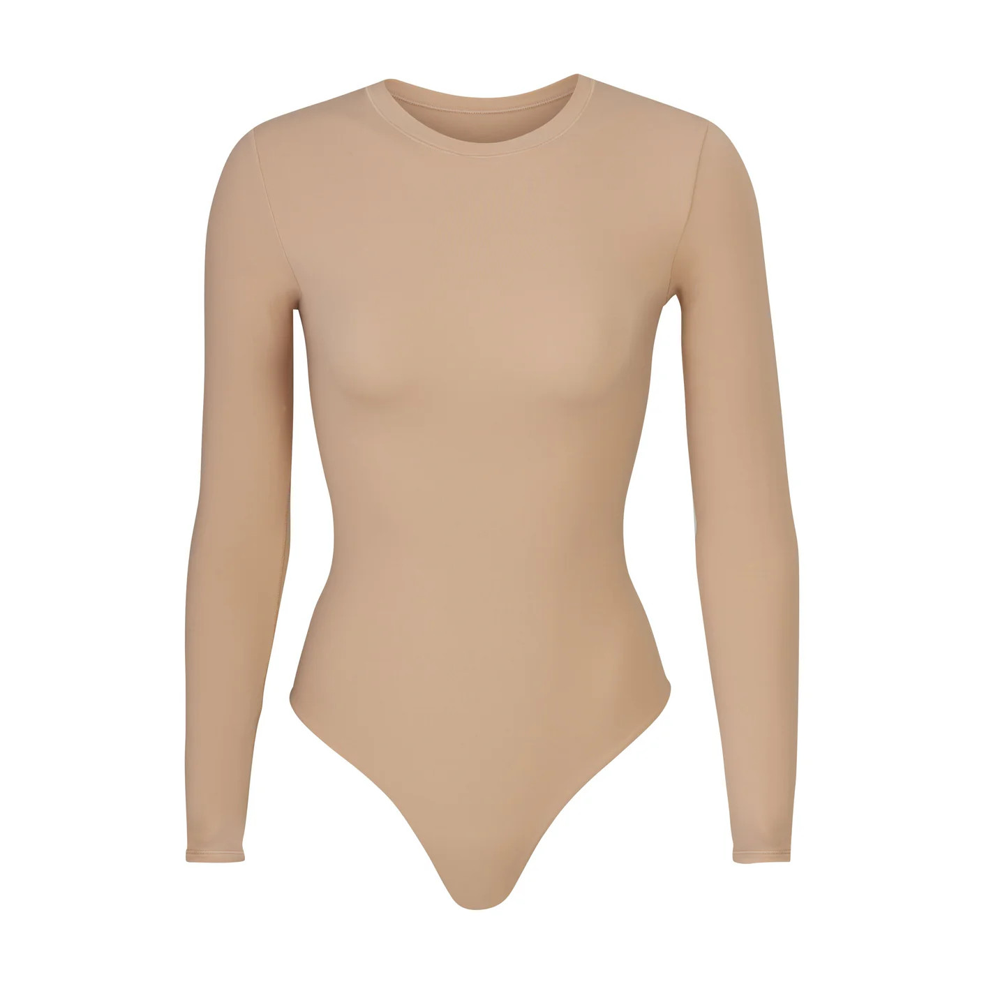 FITS EVERYBODY LONG SLEEVE CREW NECK BODYSUIT | SKIMS (US)