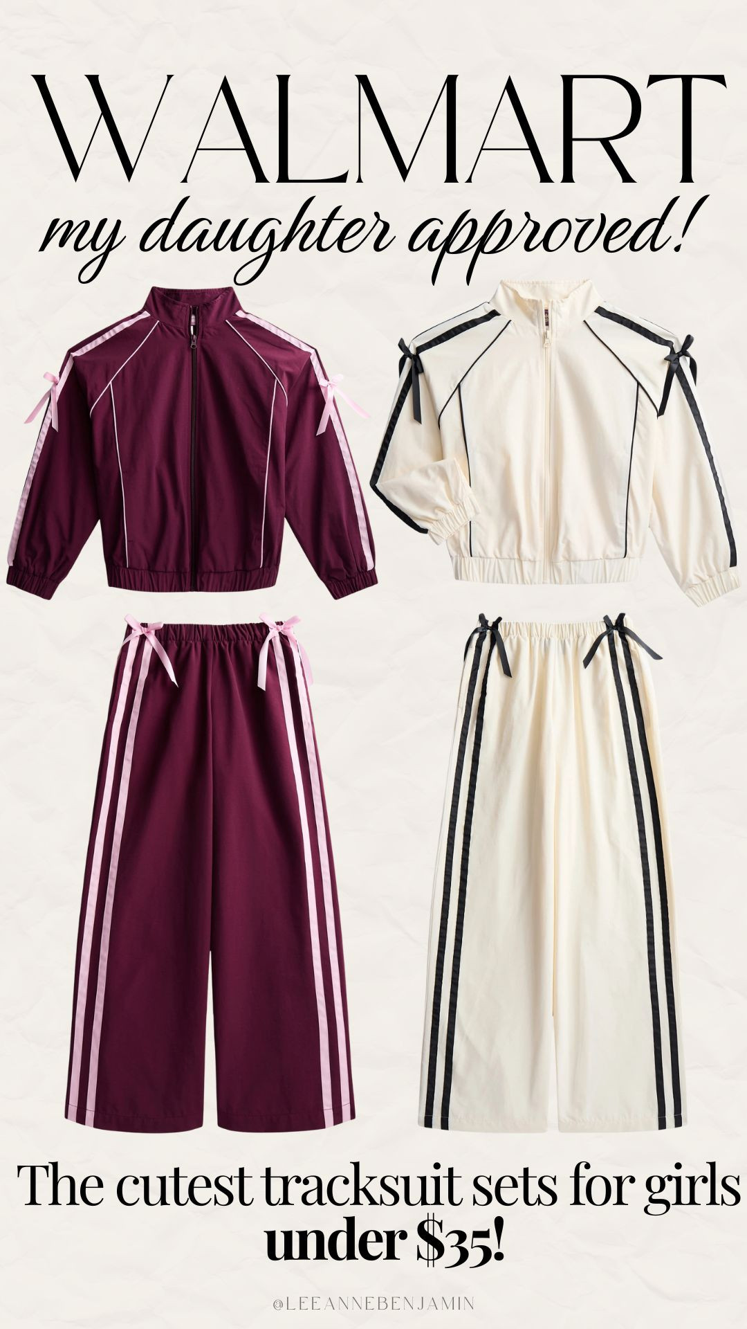 How cute are these tracksuits? Sold separately but only $30 total!  

 #LTKActive #LTKPetite #LTKKids