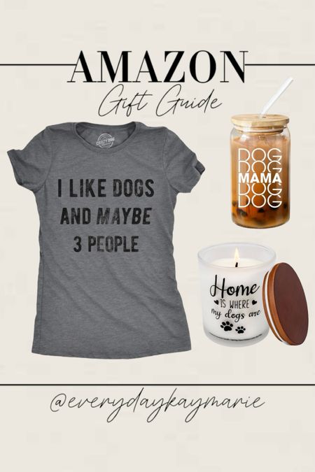 Gift guide for dog lovers!! Each is under $20🐾🐕

#doglover #giftguide #dogmom 

#LTKStyleTip #LTKHome #LTKFindsUnder50