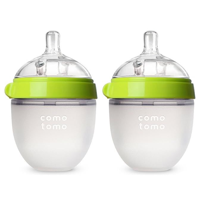Amazon.com : Comotomo Baby Bottle, Green, 5 Ounce (2 Count) : Baby | Amazon (US)