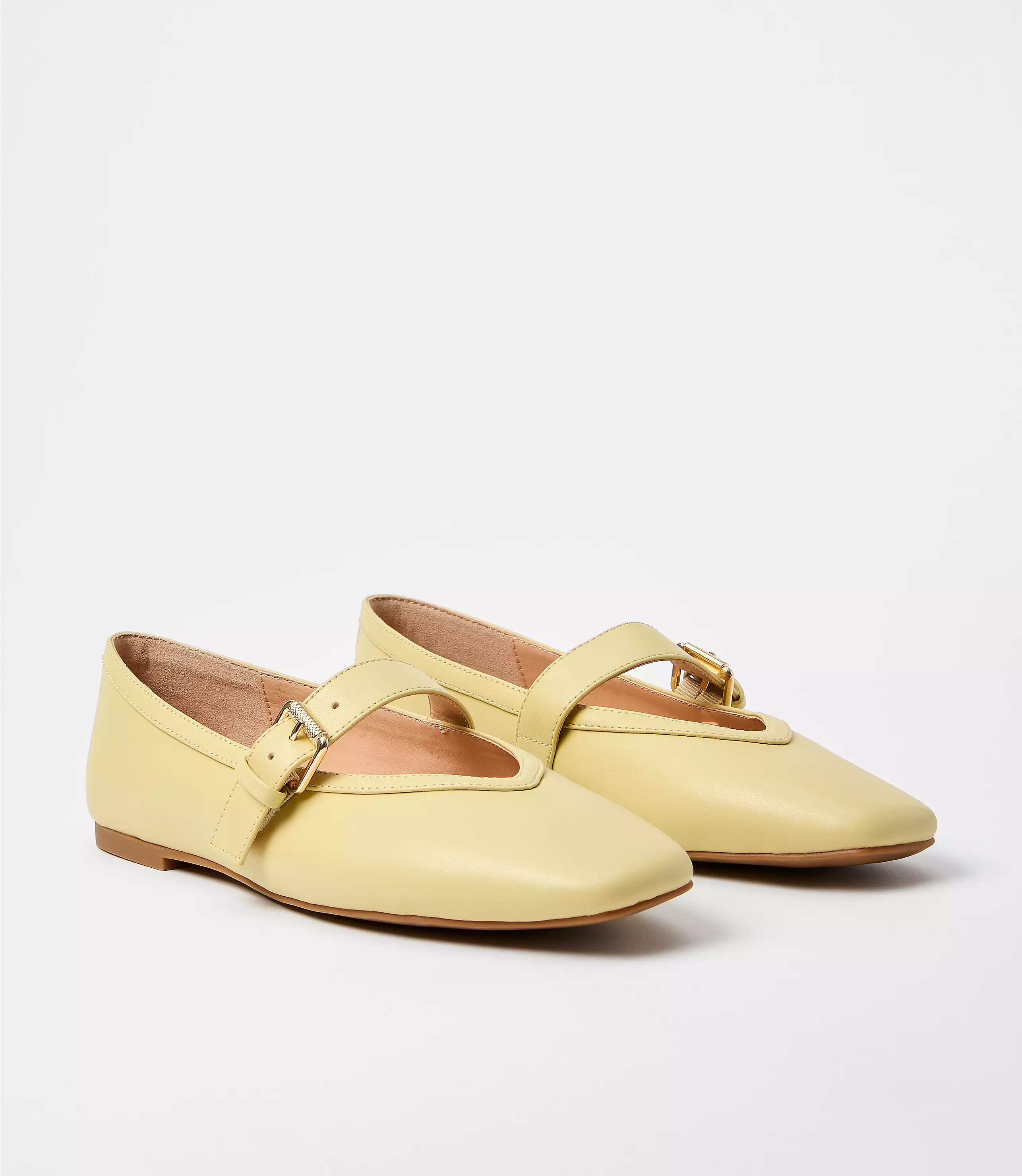 Mary Jane High Vamp Ballet Flats | LOFT
