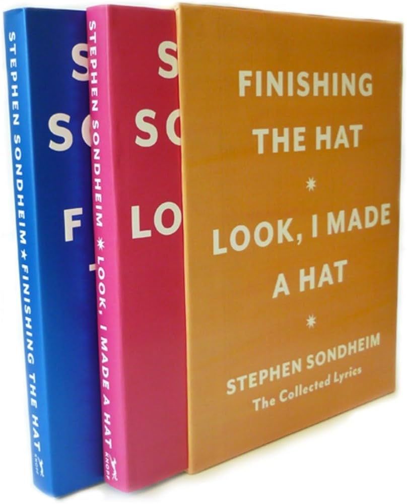 Hat Box: The Collected Lyrics of Stephen Sondheim: A Box Set | Amazon (US)