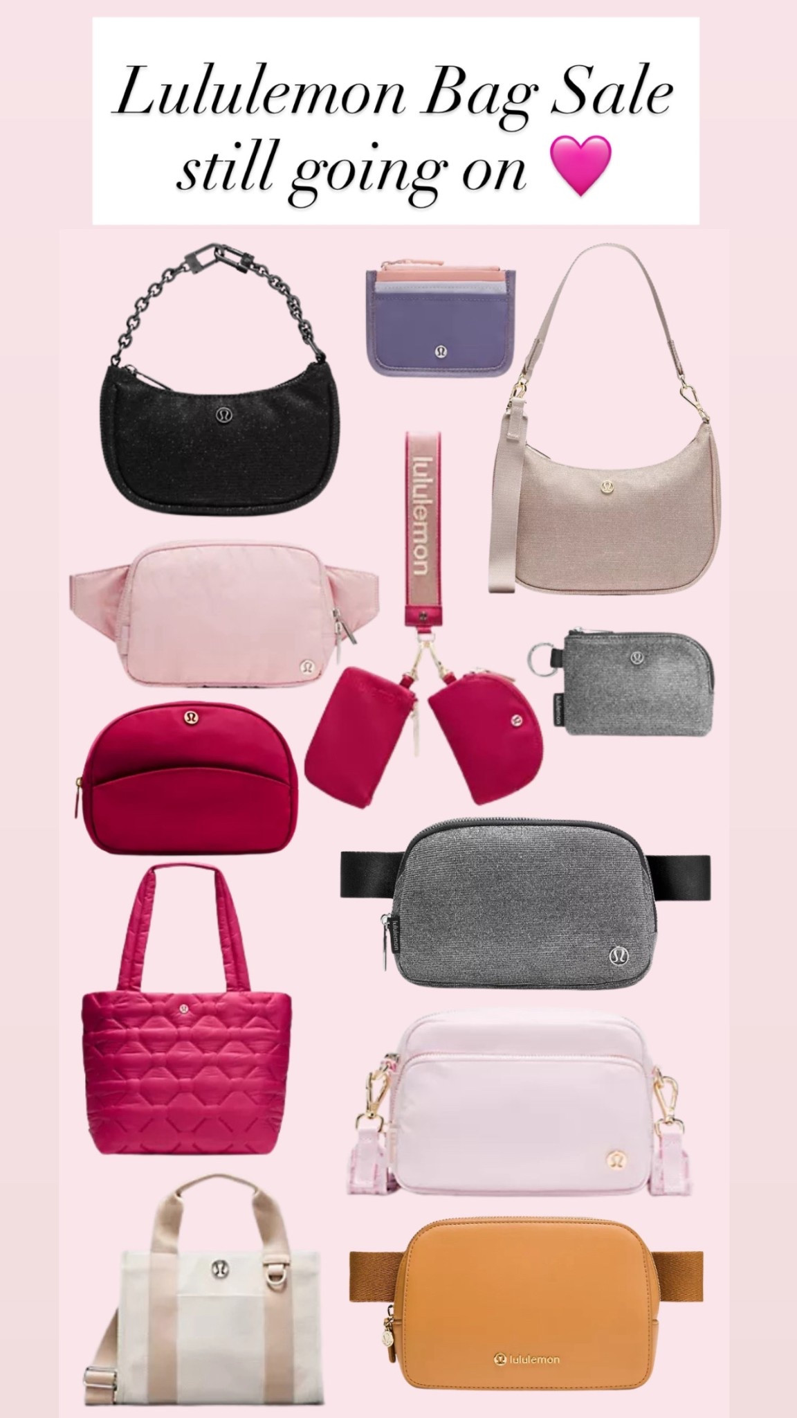 Lululemon Bag Sale is still going on!!!! 🩷

#LTKSaleAlert