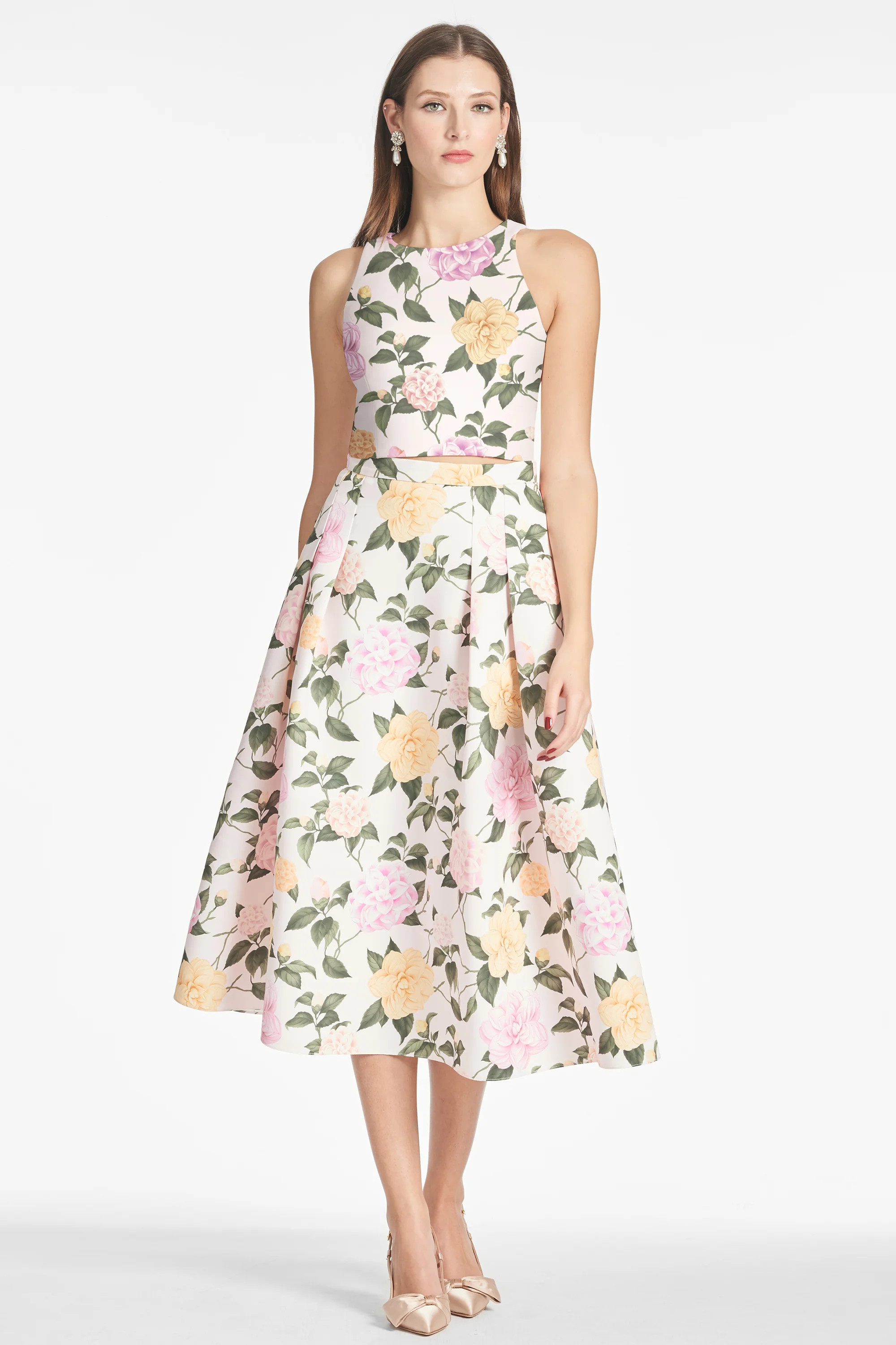 Lexie Top - Pink Lemonade Bouquet | Sachin and Babi