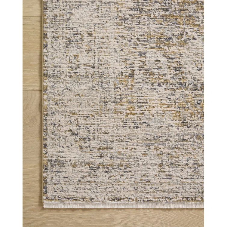 Amber Lewis x Loloi Alie Gold / Beige Area Rug | Wayfair North America