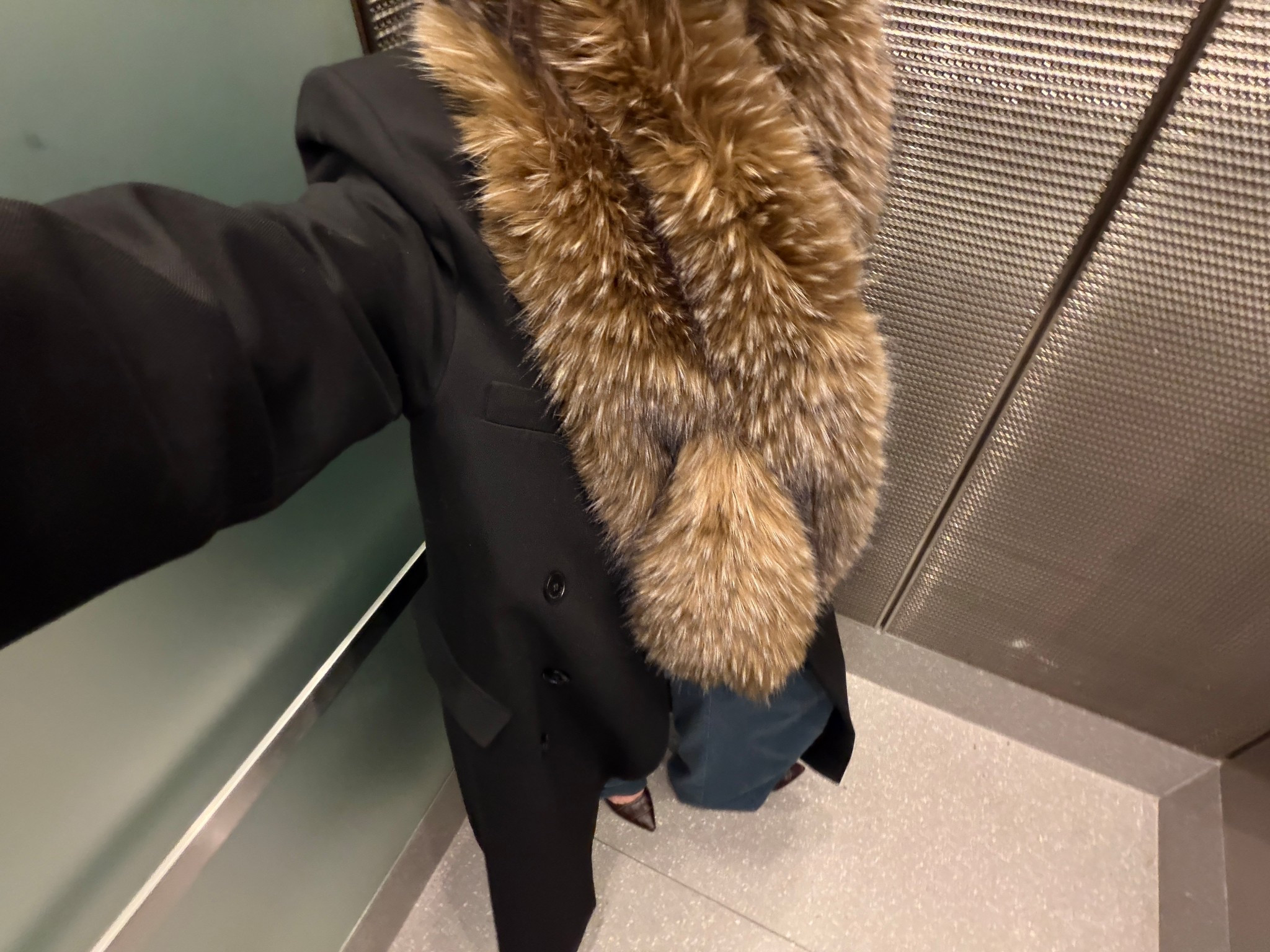 Pants size XS regular, coat size XS