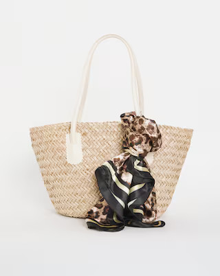 Raffia Basket Bag | Simply Be (UK)