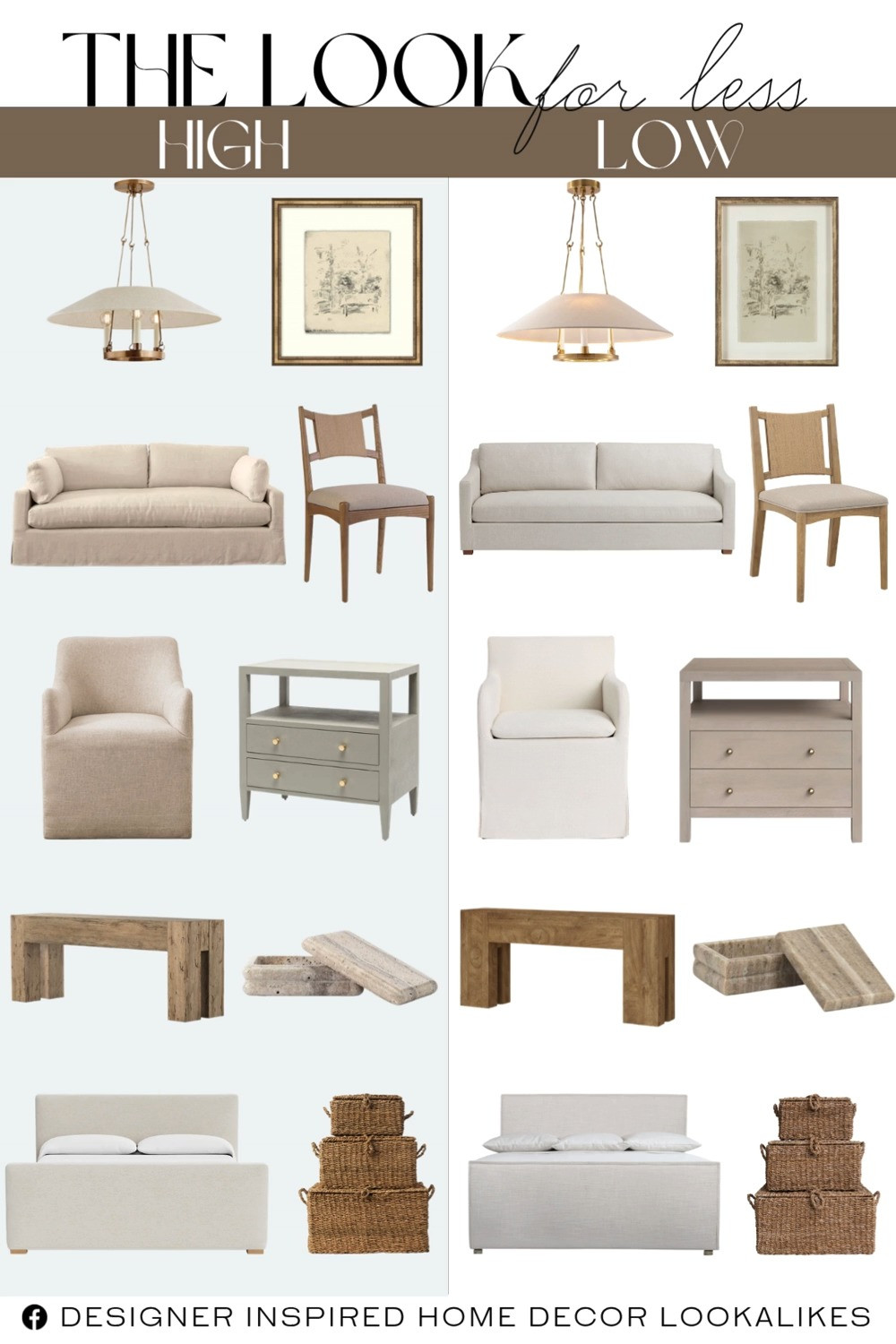 10 High/Low McGee & Co. McGee & Co Designer Dupes. McGee & Co Look for Less. Splurge vs Save: McGee & Co Edition. Get the Look: McGee & Co for Less. Affordable McGee & Co Alternatives. McGee & Co Lookalikes. 

Home more affordable option find copy cat similar look for less budget friendly affordable cheap cheaper beautiful pretty. Clearance sale coupon code discount code promo code luxury lookalike look a like Inspo inspiration inspired by idea ideas Love like these? I share multiple every day in my FB group.
#10highlow #mcgeeandco #lookforless #designerdupes #mcgeeandcodupes #luxuryforless #furniturefinds #homedecor #lighting 

 #LTKHome