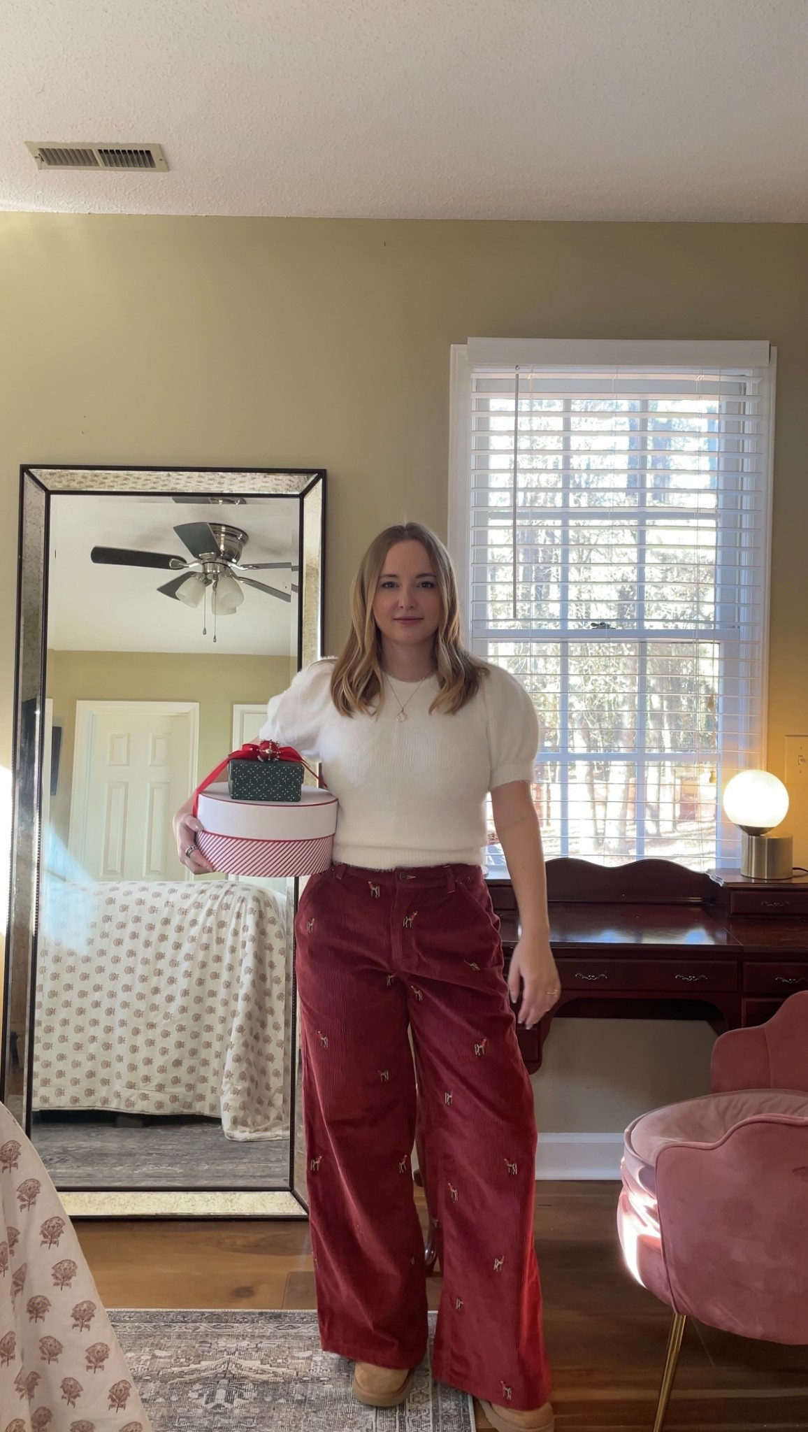 My Rudolph Reindeer Christmas corduroy pants! 

#LTKHoliday #LTKSeasonal