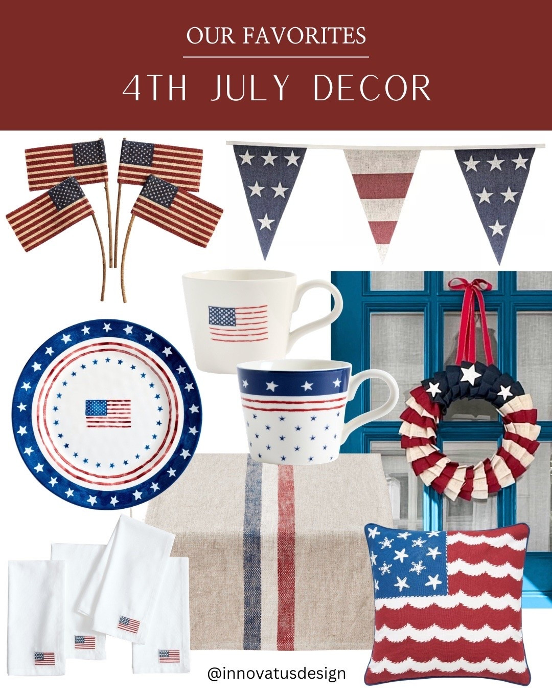 Our favorite 4th July decor is sure to get your home set up for celebrating Independence Day in style this year! How are you celebrating? 4th July decor ideas

#LTKsummer #LTKhome #LTKfamily