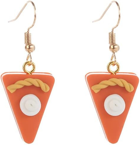Thanksgiving Fall Earrings Sunflower Pumpkin Pie Maple Leaf Candy Turkey Drop Dangle Earring Poly... | Amazon (US)