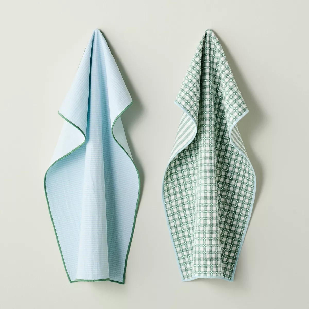 2ct Textured Kitchen Towels - Hearth & Hand™ with Magnolia | Target