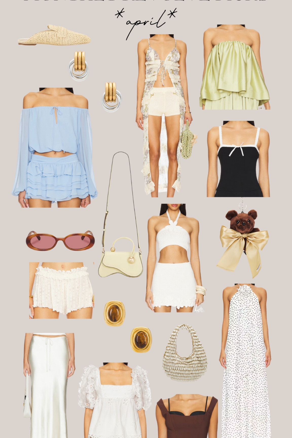 current favorites for spring and summer from revolve new arrivals 🌷🌼🧳

#LTKSeasonal #LTKFindsUnder100 #LTKStyleTip