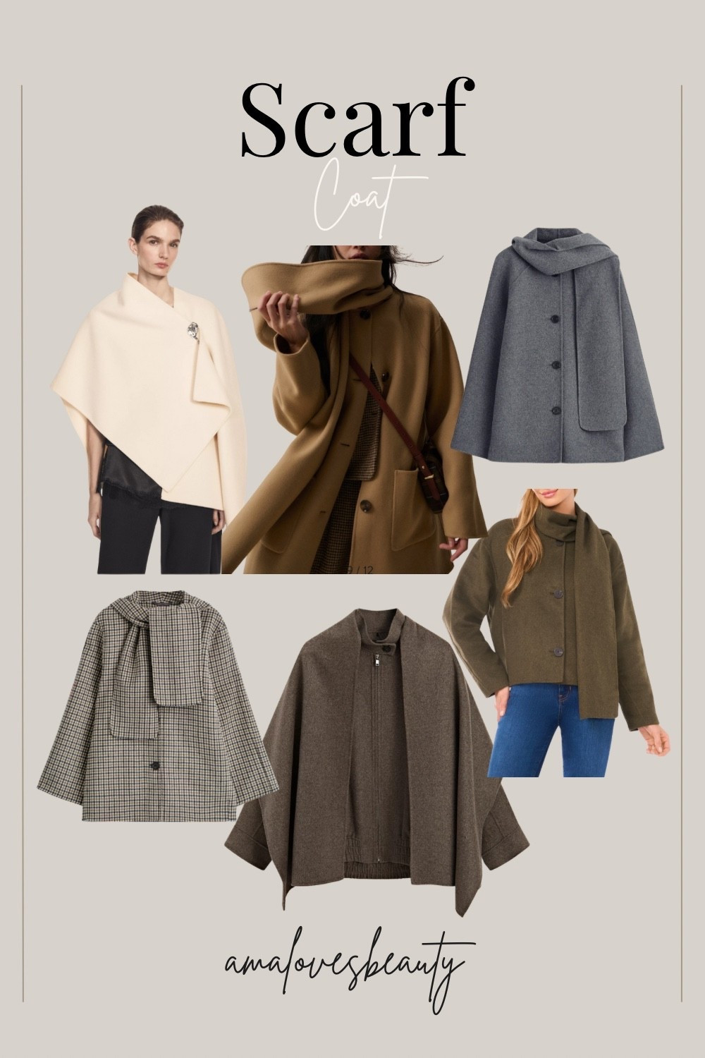 Scarf coat, wool scarf coat, winter coat, winter trends, elegant coat for women, everyday coat, classic coat, cape coat, soft coat, grey coat, khaki coat, check coat, ivory coat, everyday coat, affordable coat, 

#LTKStyleTip #LTKWorkwear #LTKGiftGuide
