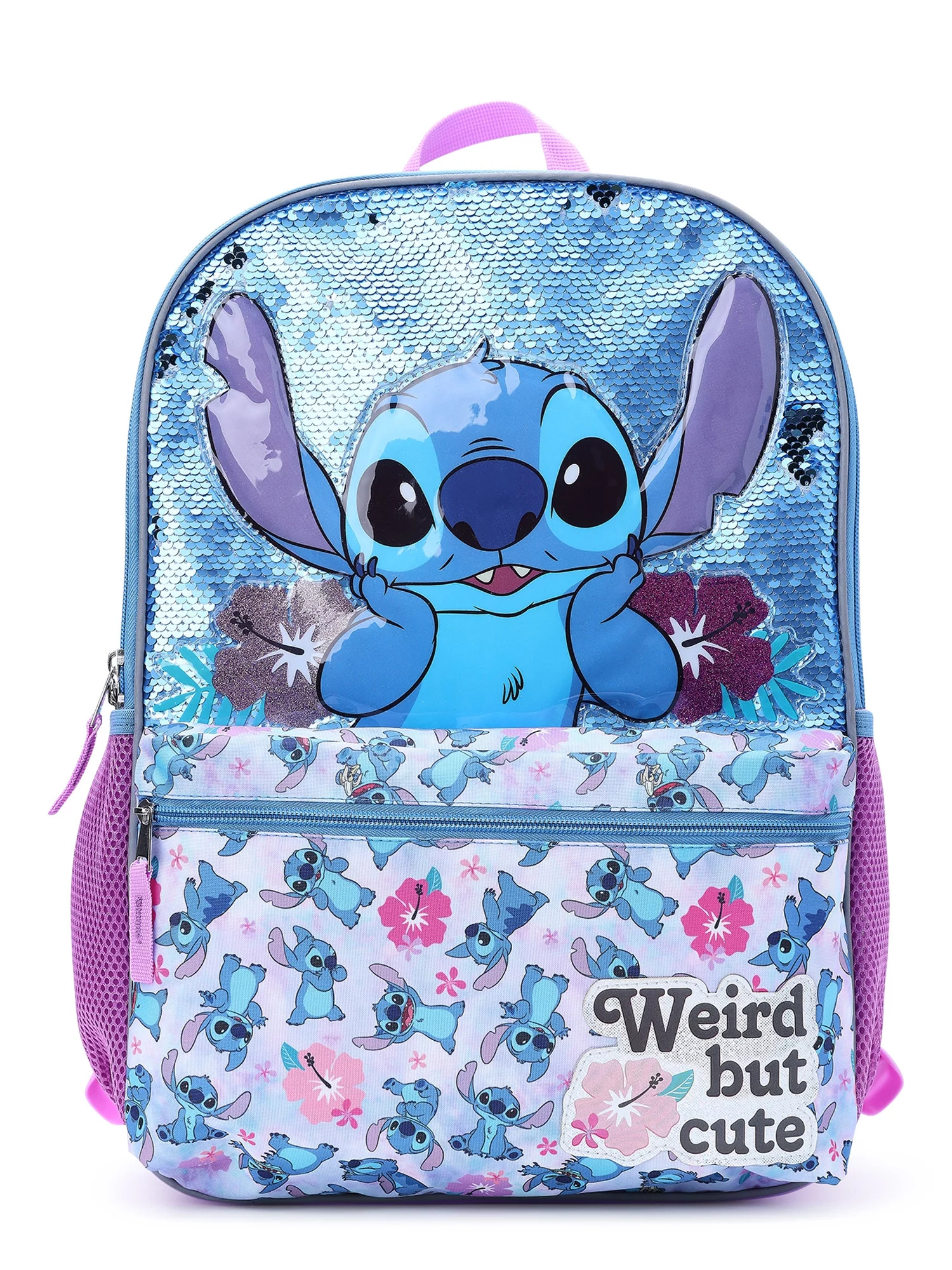 Disney Lilo & Stitch Kids 17" Laptop Backpack, Purple | Walmart (US)