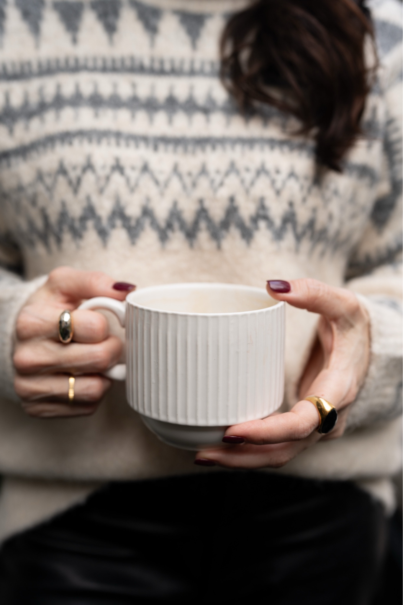Obsessed with this sweater and these fluted mugs! (I found them on Amazon!) XxV 

#LTKHoliday #LTKSeasonal #LTKGiftGuide