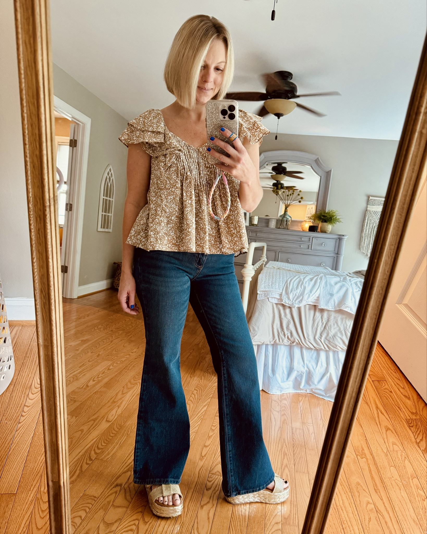 Cute new Target clearance finds! I’m wearing size XS in both tops and a 4 short in jeans! So fun! 

#LTKFindsUnder50 #LTKSeasonal #LTKFallSale