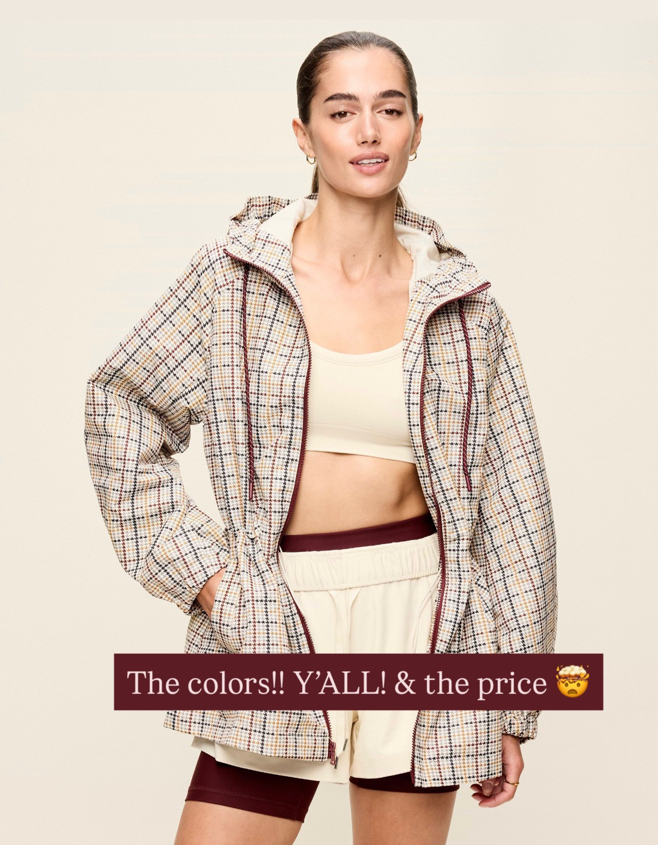 I cannot believe this jacket is Old Navy! These colors are so good! I love the pattern! It's currently on sale too for under $40!

Loverly Grey, Old navy, fall finds, fall jacket, plaid jacket, athleisure, activewear jacket 

 #LTKActive #LTKSaleAlert
