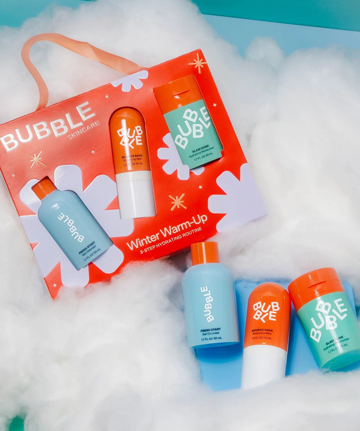 Winter Warm Up 3-Step Hydrating Routine | Bubble Skincare