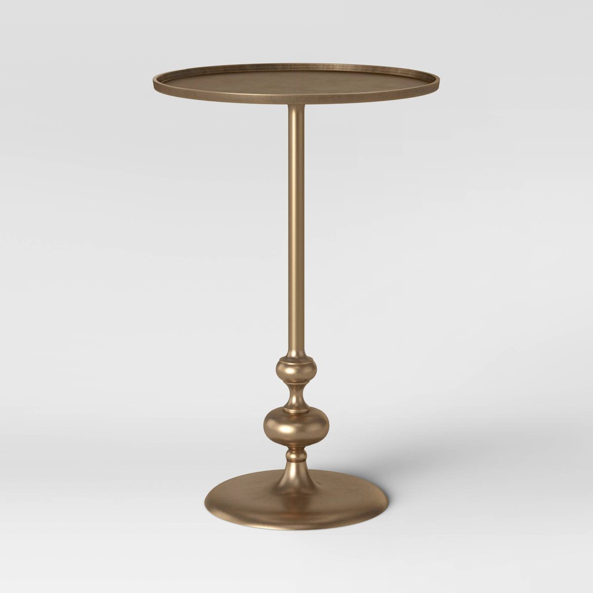 Londonberry Turned Accent Table Brass - Threshold™ | Target