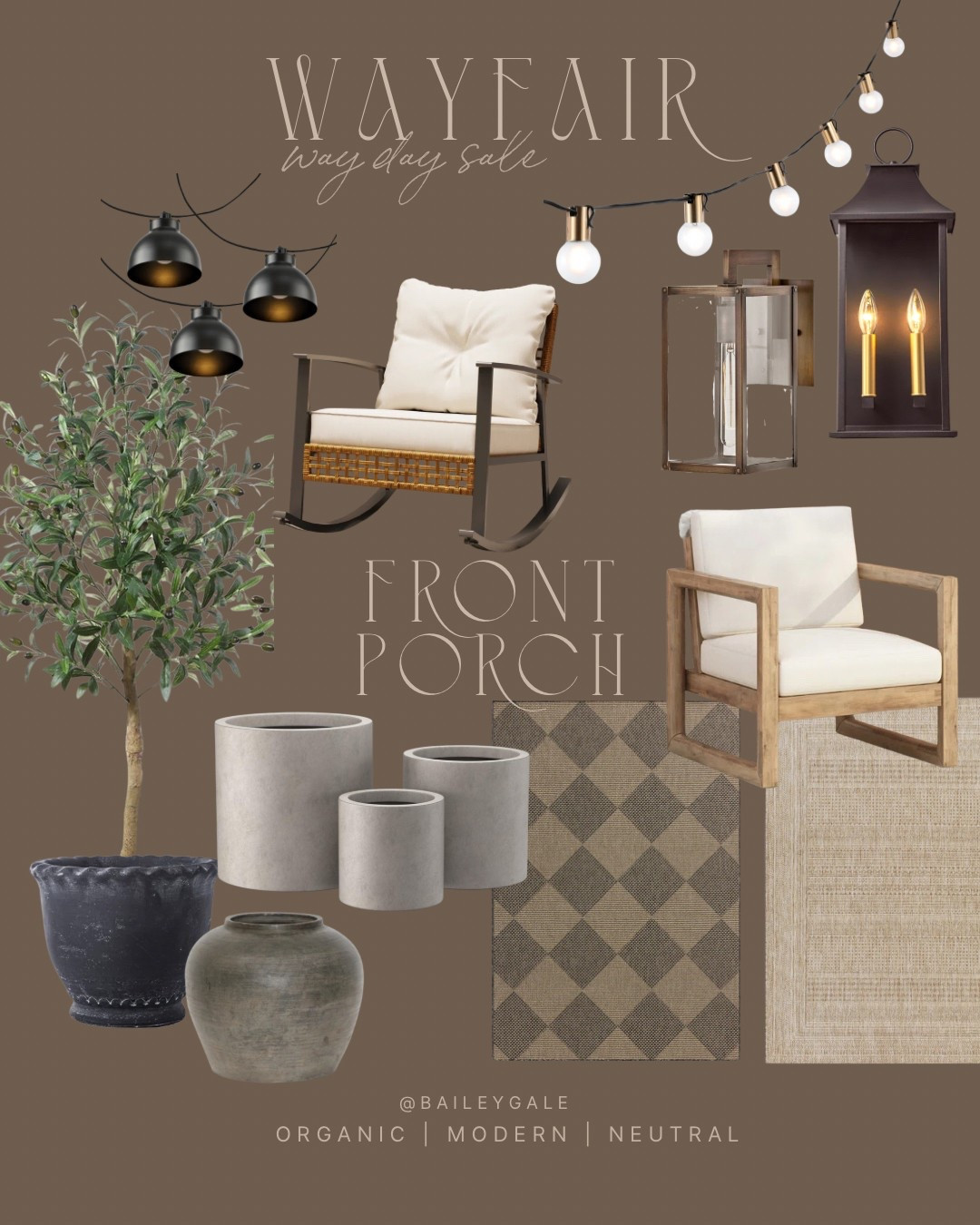 Wayfair waydays front porch favourites. Modern, organic, earthy, neutral home finds for your front porch & patio 

#LTKsummer #LTKspring #LTKcanada