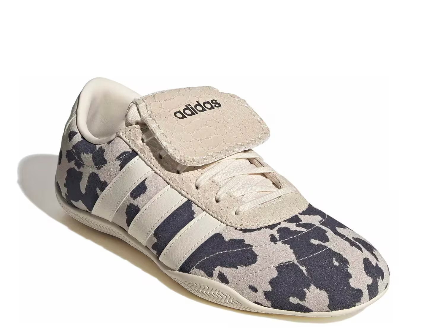 adidas Grand Court Lo Sneaker | Women's | Black/White Cow Print | Size 6.5 | Sneakers | DSW
