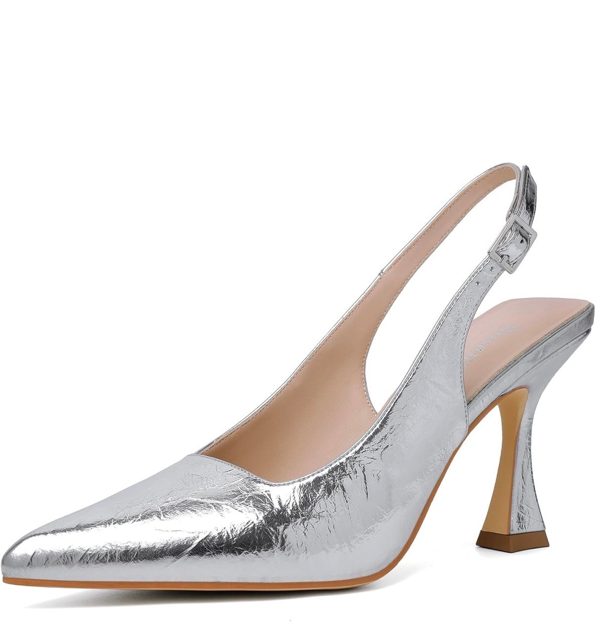 The most perfect silver kitten heels! 

#LTKFindsUnder50 #LTKBeauty