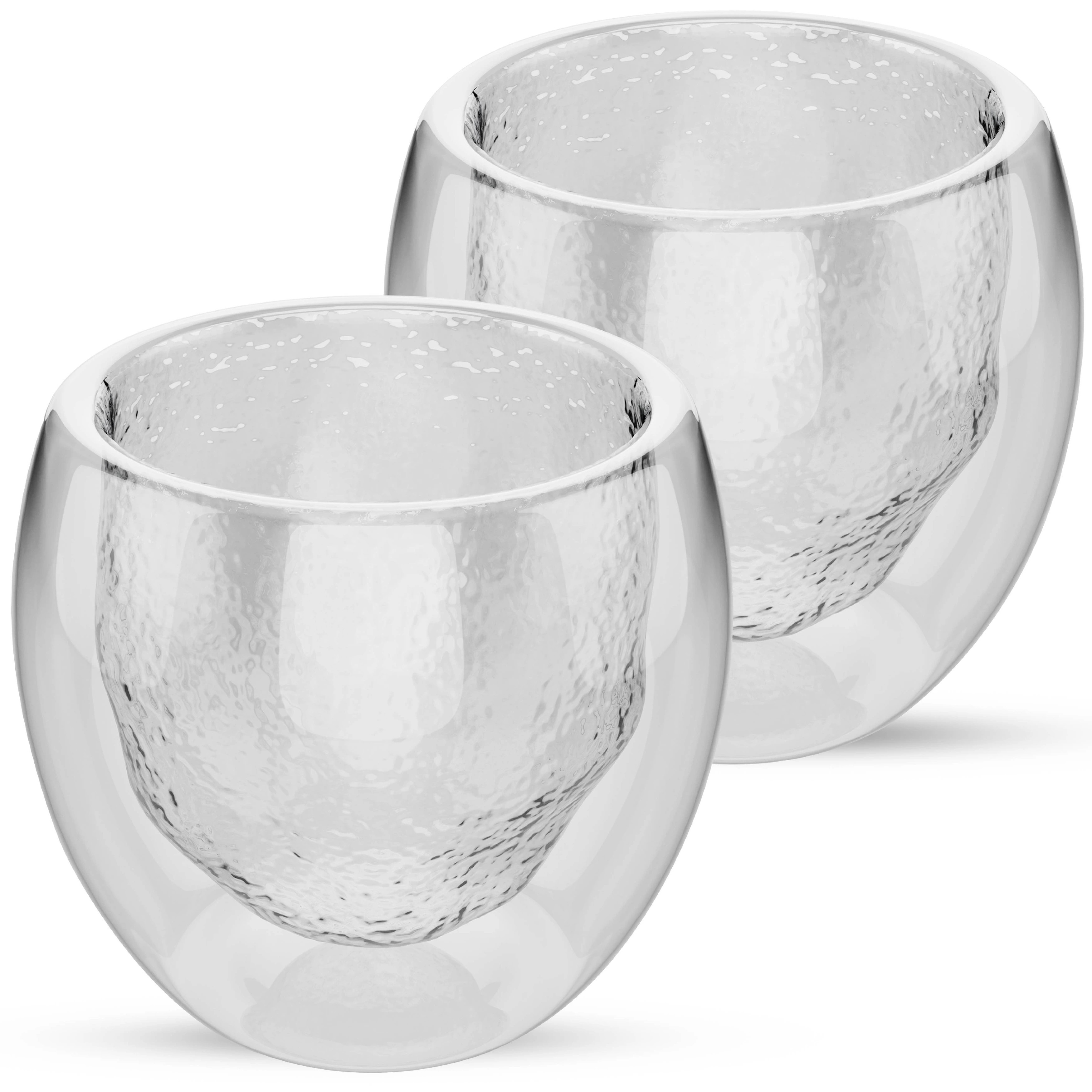 Elle Decor Double Walled Espresso Glasses Set of 2 | Bed Bath & Beyond