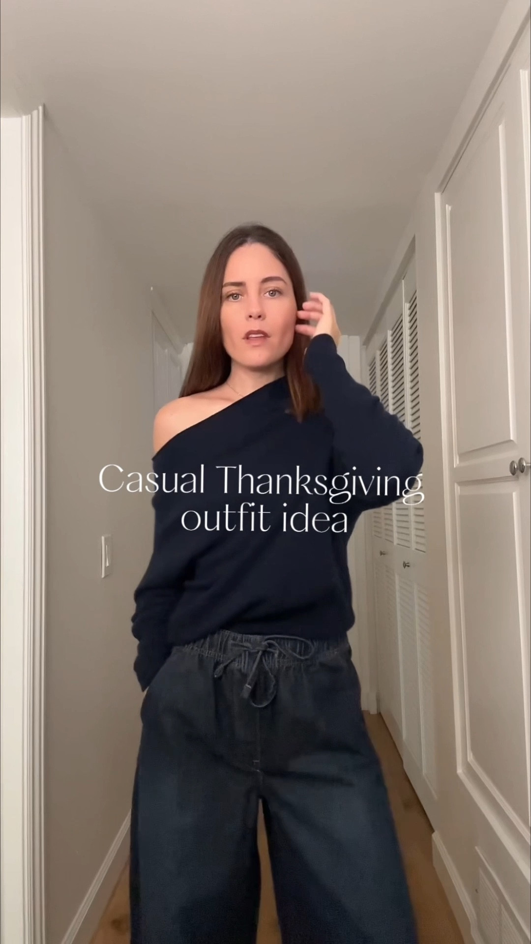 Casual thanksgiving outfit idea because I’ll never not wear comfy clothes to thanksgiving dinner. 

Cashmere sweater XS
Jeans XS
Flats tts 
Loewe bag 

#LTKSeasonal #LTKHoliday #LTKFindsUnder100