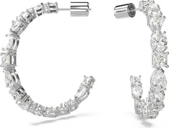 Swarovski Mesmera Hoop Earrings | Nordstrom | Nordstrom